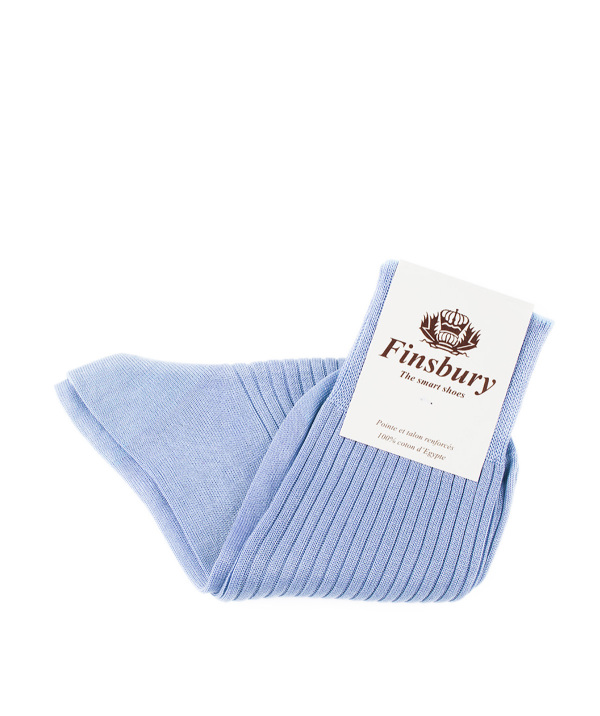 Chaussettes bleu marine à ancres blanches Garçon Français | Fred Aston