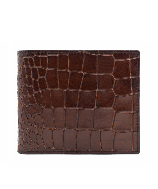 Brown Croco Wallet
