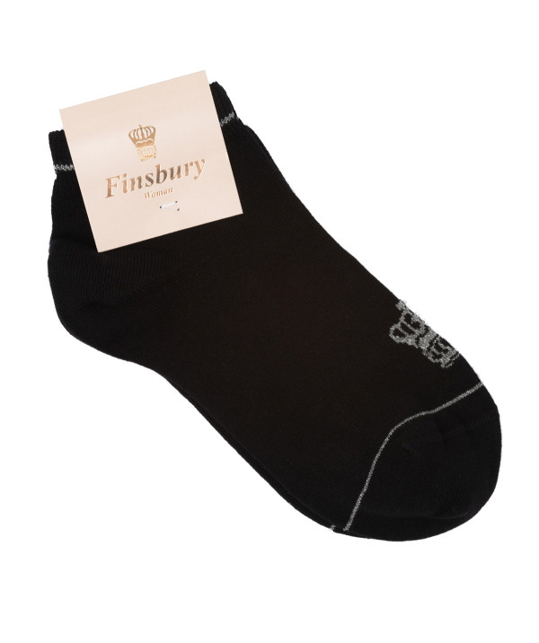 Chaussettes courtes Claudia Noir