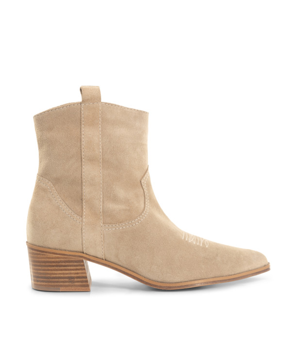 Boots Santiags LISE Beige