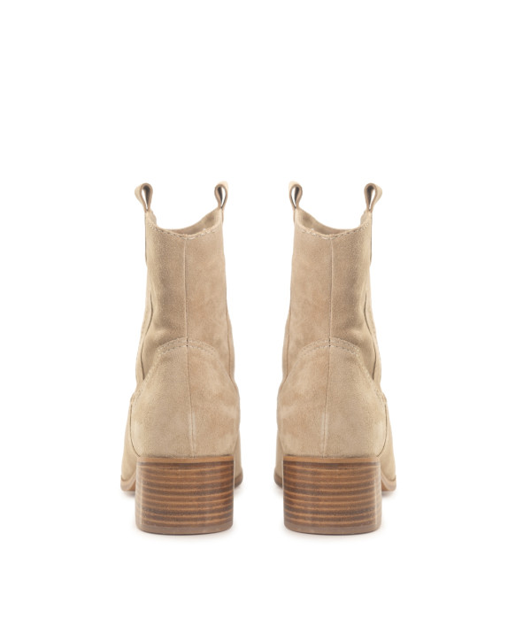 Boots Santiags LISE Beige