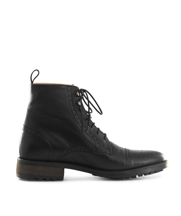 Bottines ERNESTO Grainé Noir