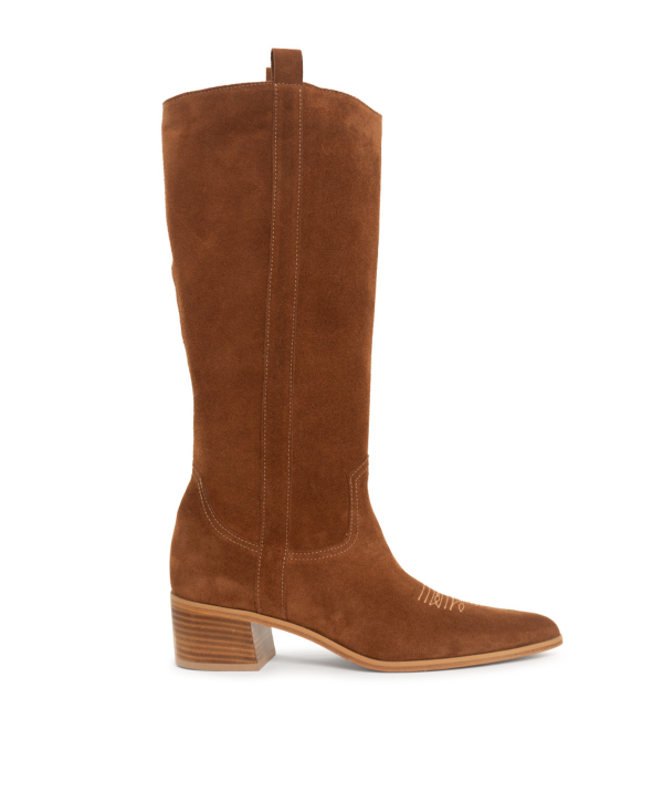 Bottes Santiags JUDITH Camel