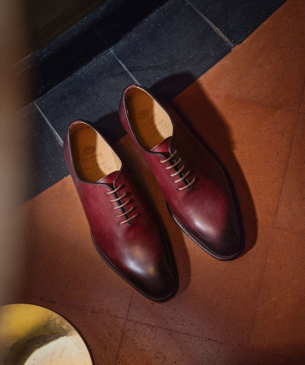 Richelieu GIULIA Bordeaux Patiné