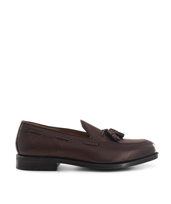 Loafers OLDEN Brown Grained