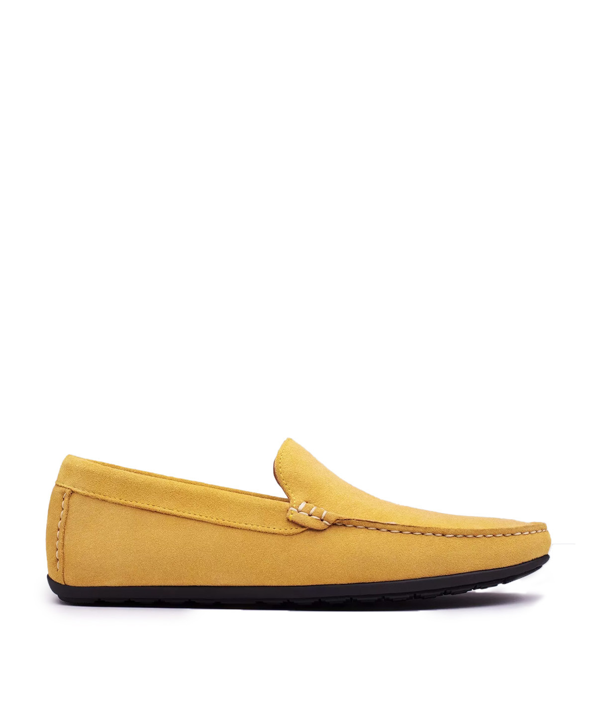 Mocassin DANDY Veau Velours Jaune