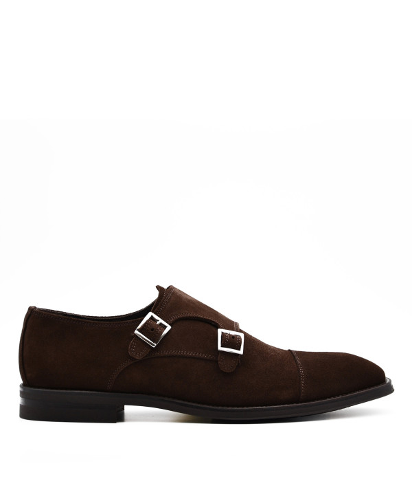 Arnold Veau Velours Marron Boucles Latina chaussure pour homme